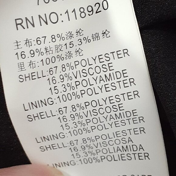 FRNCH Animal Print Mini Dress; Sleeveless; Pleated Size Small - Picture 6 of 7